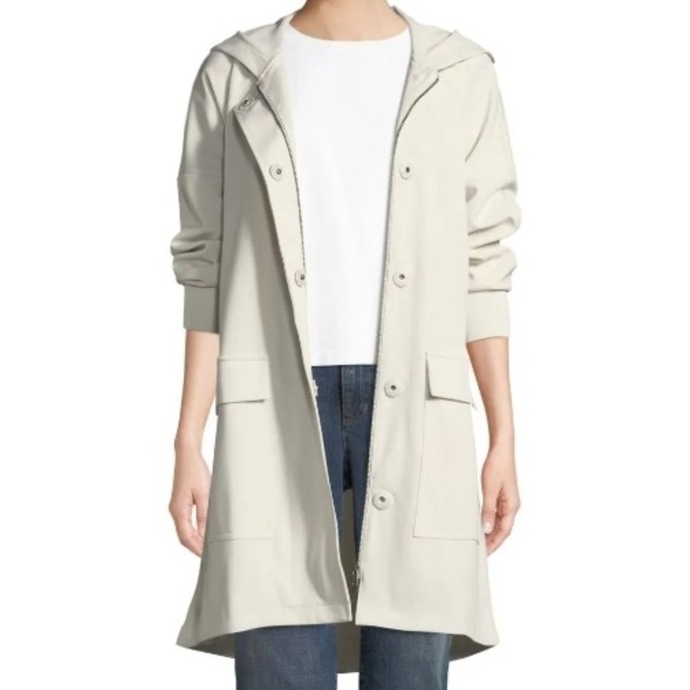 Eileen Fisher rain coat sz M-L